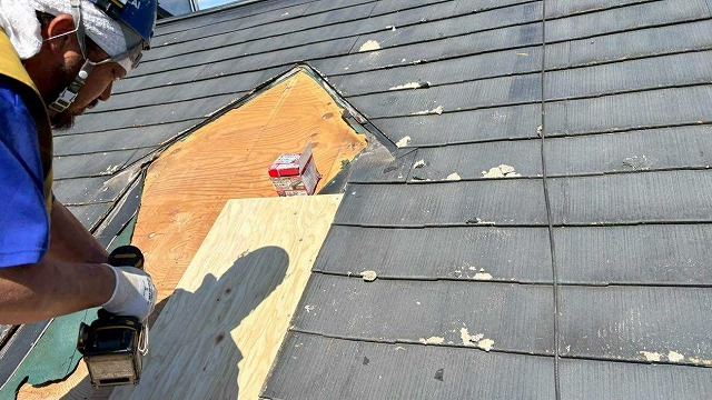 解体後の鳩小屋